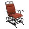 Outdoor Single Glider Chair Cushion ( 1 Piece Seat and Back) - Cinnamon